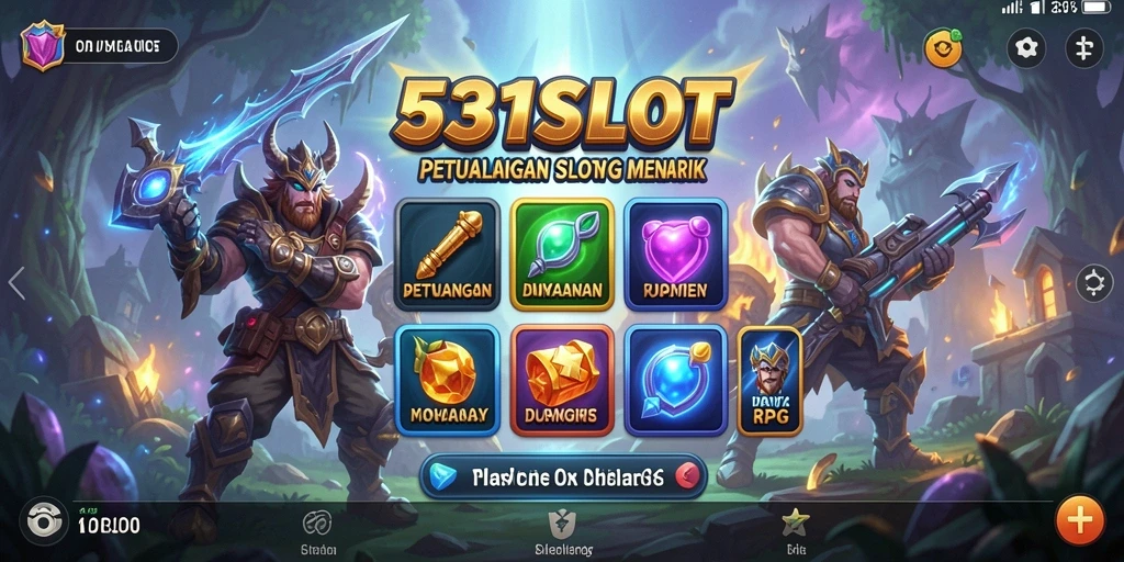 Tampilan gameplay 531SLOT yang seru dan menantang di dunia RPG.