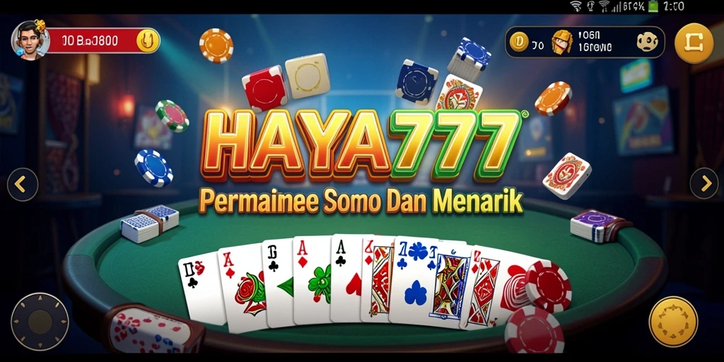 Gameplay Domino di HAYA777 yang menarik dan penuh warna.