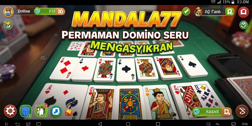 Screenshot gameplay seru MANDALA77 dengan pemain aktif.