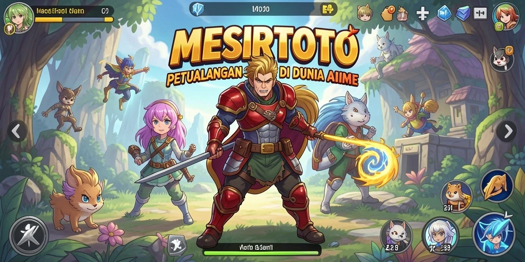 Gameplay menarik dan visual memukau dalam MESIRTOTO.