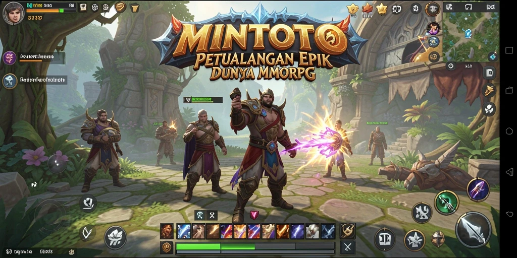 Tampilan gameplay yang seru di dunia MINTOTO.