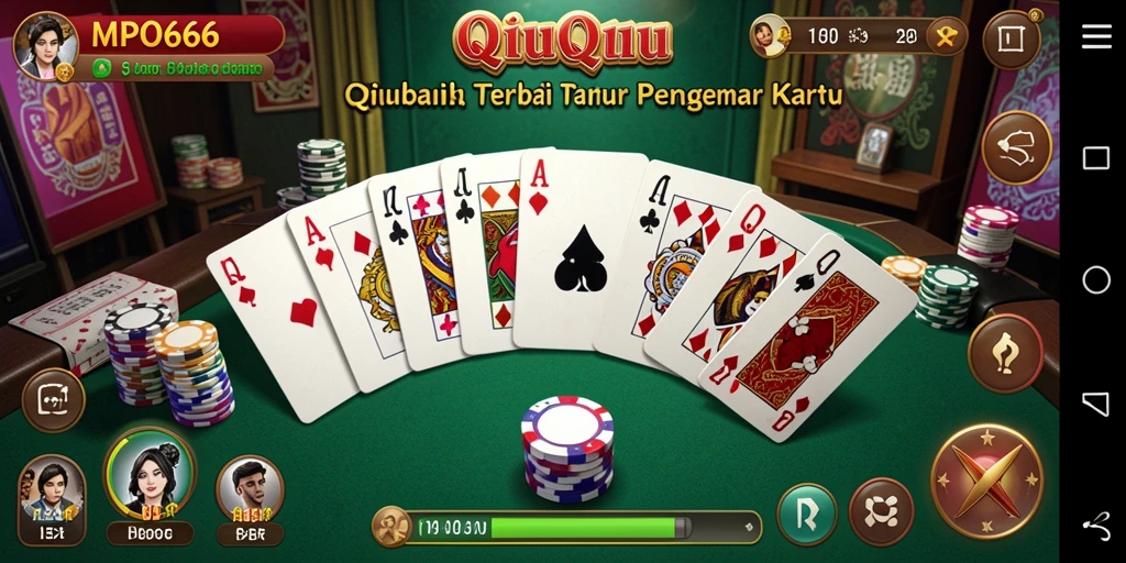 Gameplay menegangkan QiuQiu dalam MPO666.