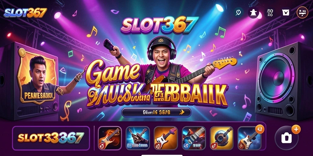 Tampilan seru dari gameplay <strong>SLOT367</strong> dengan berbagai lagu dan tantangan.