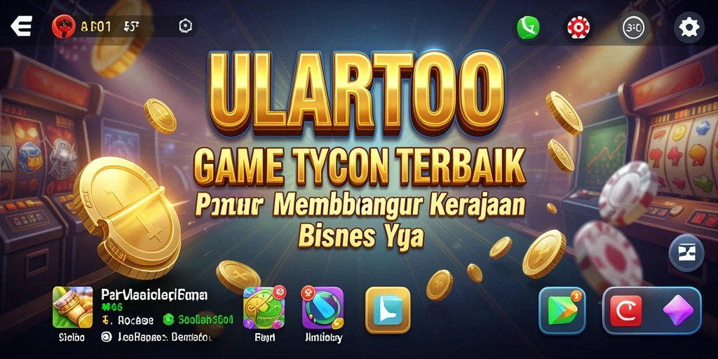 Tampilan gameplay ULARTOTO yang penuh strategi Tycoon.